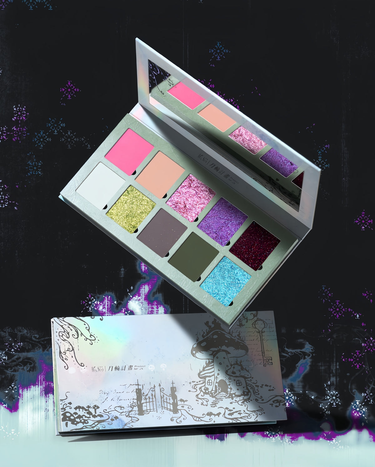 DRAMO X LAOGU Multiverse Eyeshadow Palette #9 Magic Mushroom T6070