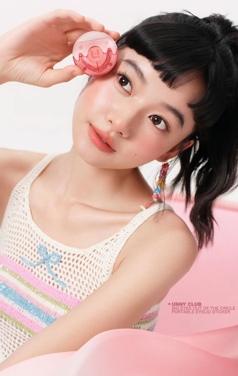 UNNY Doughnut Invisible Double Eyelid Sticker T5421