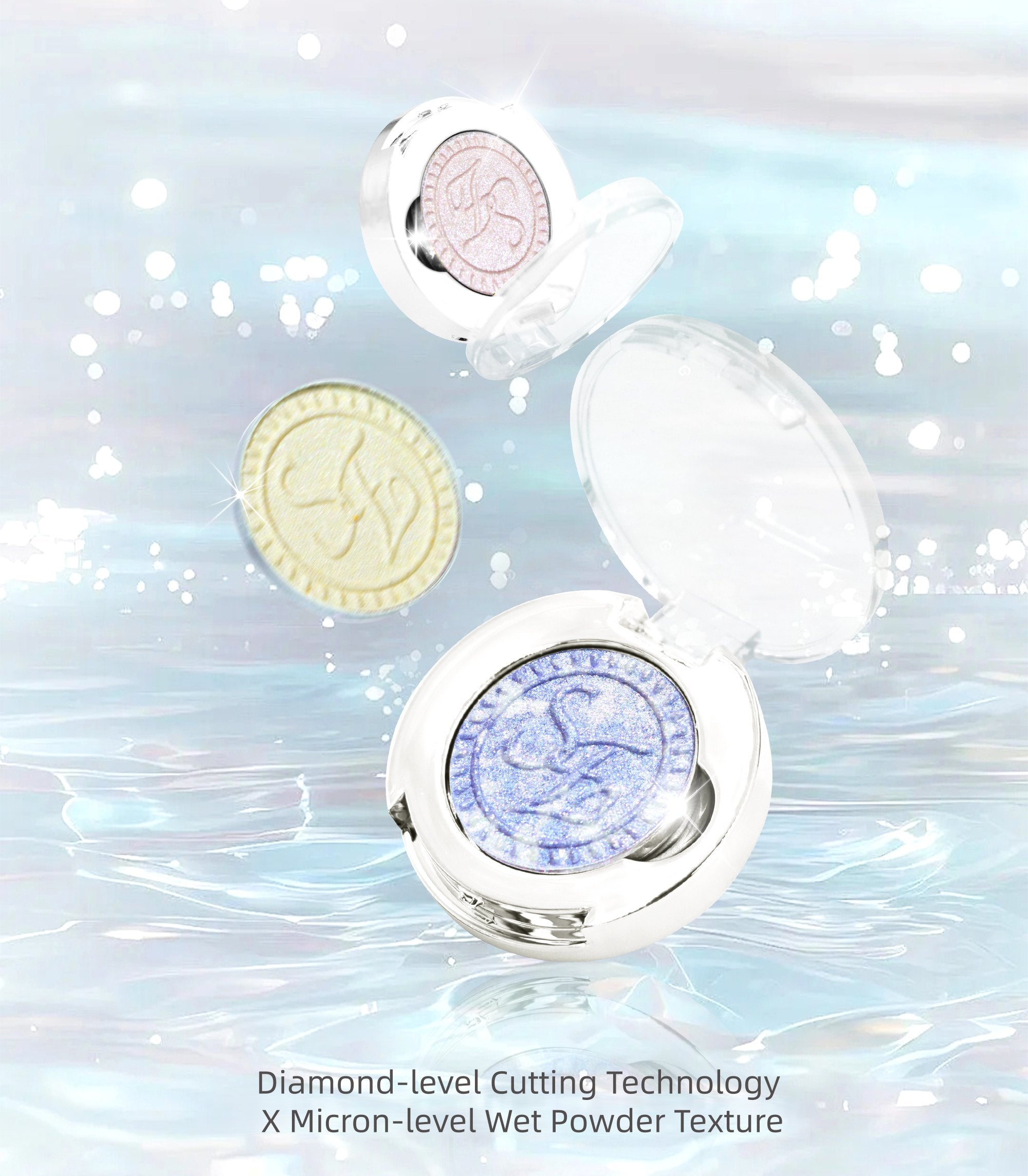 SheenEffect Diamond Highlighter Single-color Eyeshadow T5789