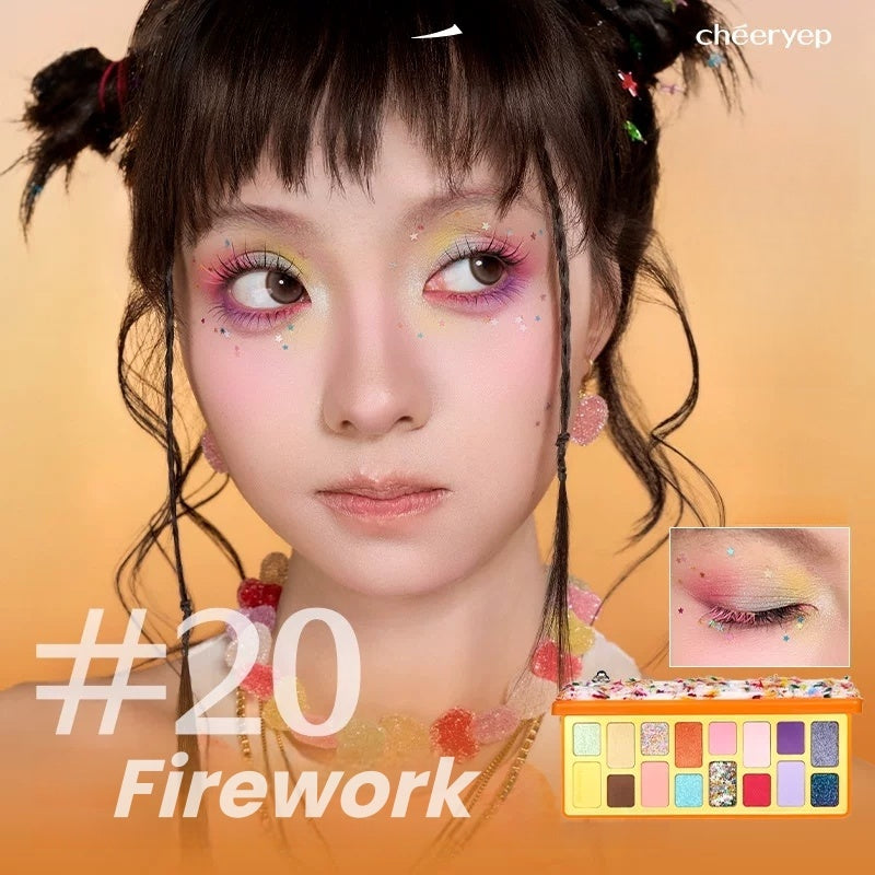 QianYan Children's Day Collection 16-color Eyeshadow Palette T5754