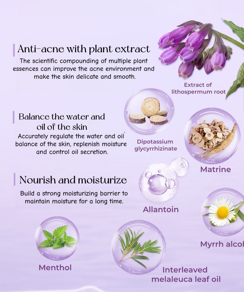 DaiChunLin Pure Herbs Anti-acne & Oil-control Essence Facial Cream T5085