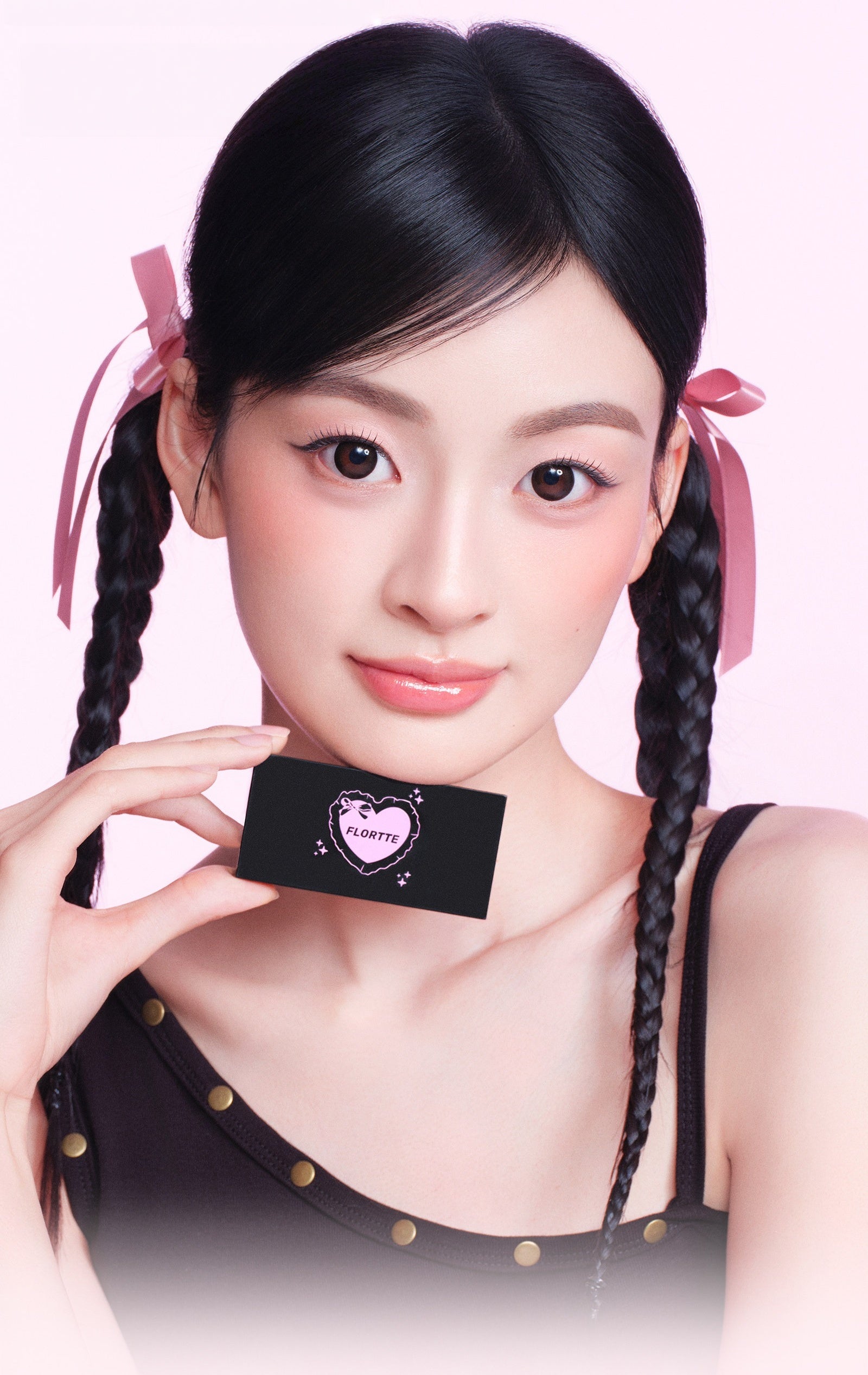 FLORTTE Long-wear Waterproof 3-color Eyebrow Powder T5876