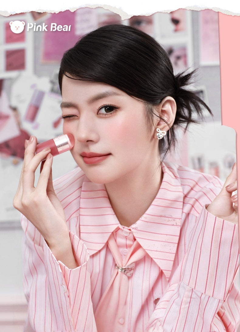 Pink Bear Long-wear Matte Airy Multi-use Makeup Cream T4836