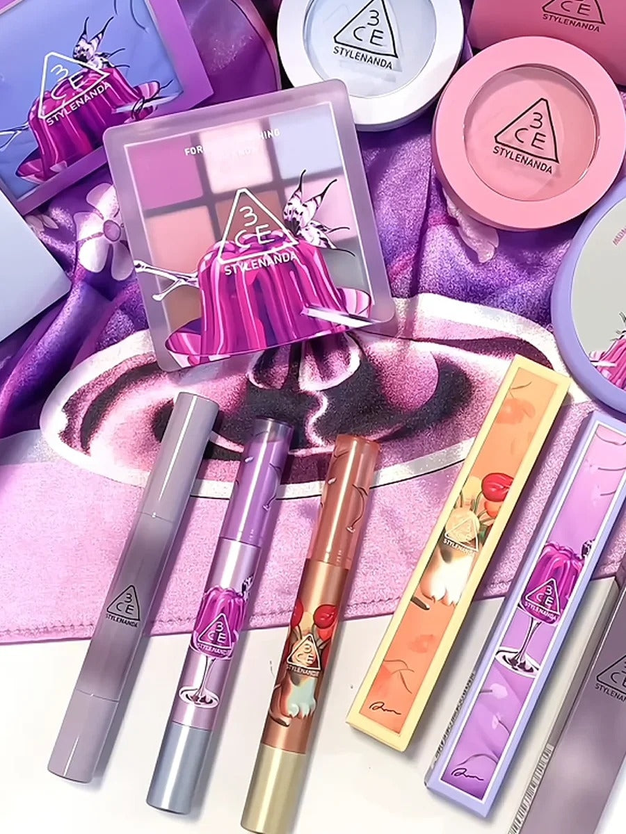 3CE X Ram Han Scarf Collection Eyeshadow & Blusher & Lipstick T5294