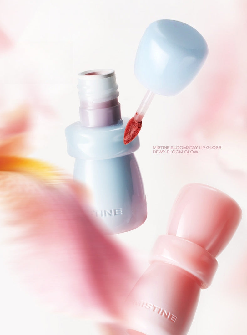 MISTINE Flower Room Collection Essences Nourish Matte & Glossy Lip Glaze T5510