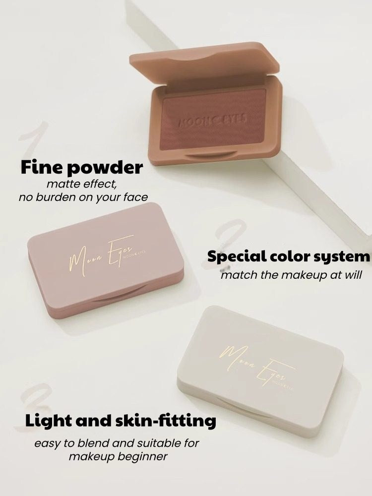 MOONEYES Matte Single-color Gummy Candy Collection Blusher T5474