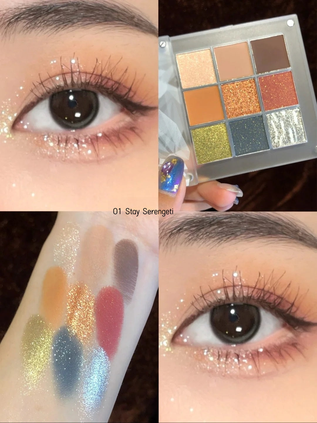 PARPER LAB Endangered Species 9-Color Eyeshadow Palette T4510