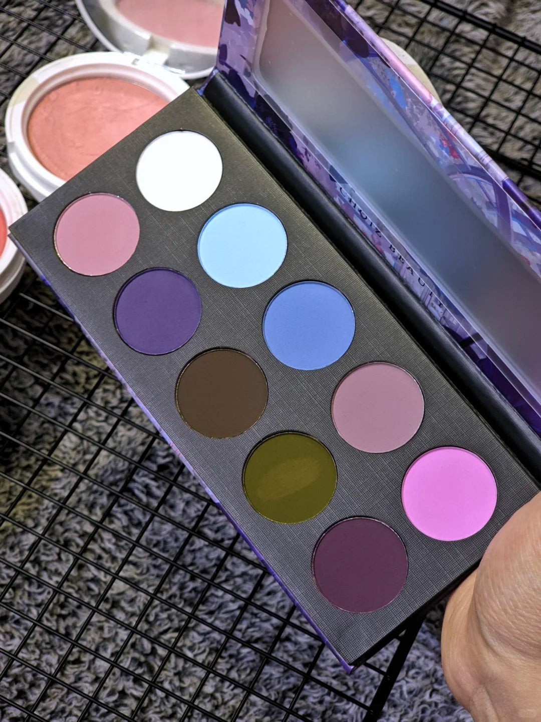 CHOIZ BEAUTY Cold Butterfly 10-Color Matte Eyeshadow Palette T4285