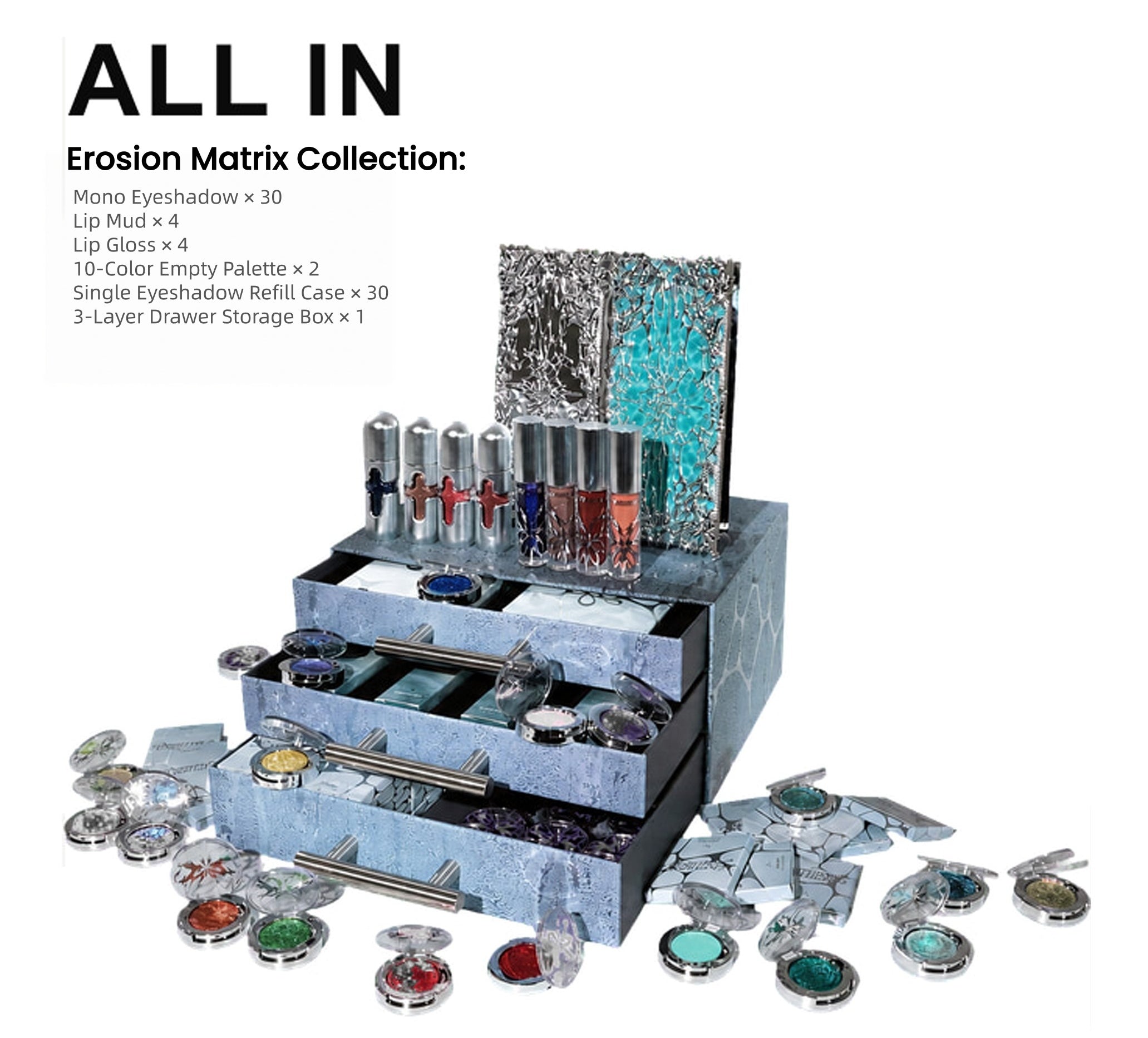 ANTHEWAY Erosion Matrix Collection Makeup Gift Box T5942