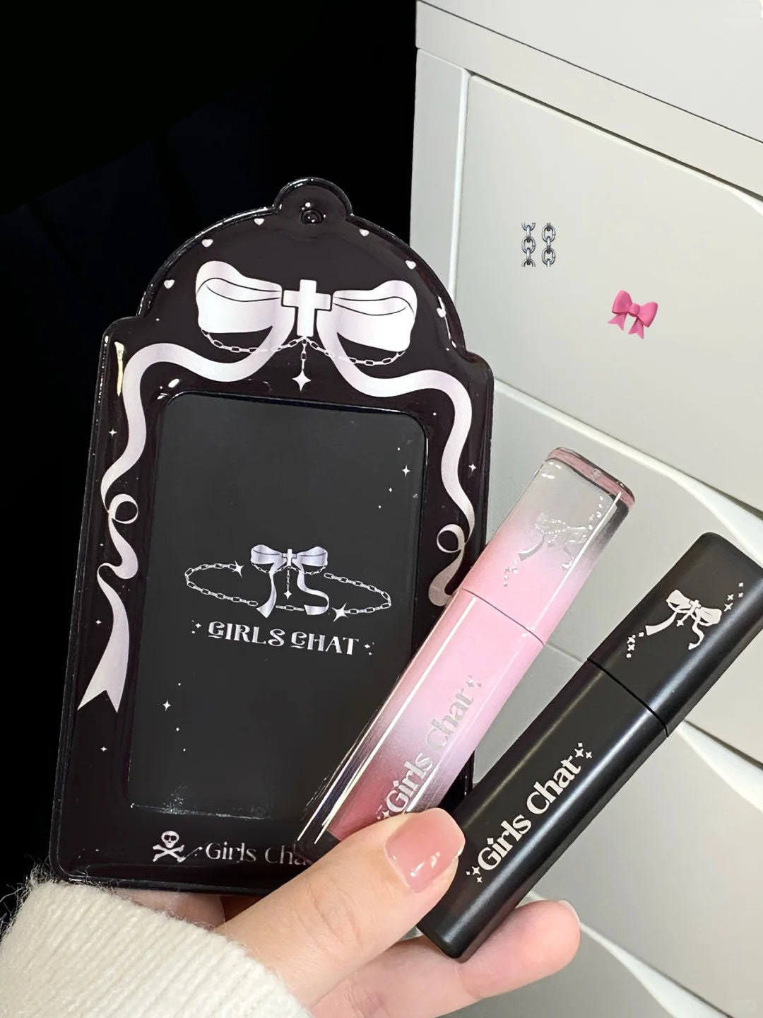 Girls Chat Romantic Rebel Collection 4 Pcs Lip Glaze Set T4198