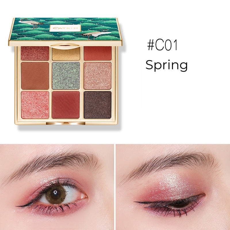 CATKIN Summer Palace Collection 9-color Eyeshadow Palette T5019