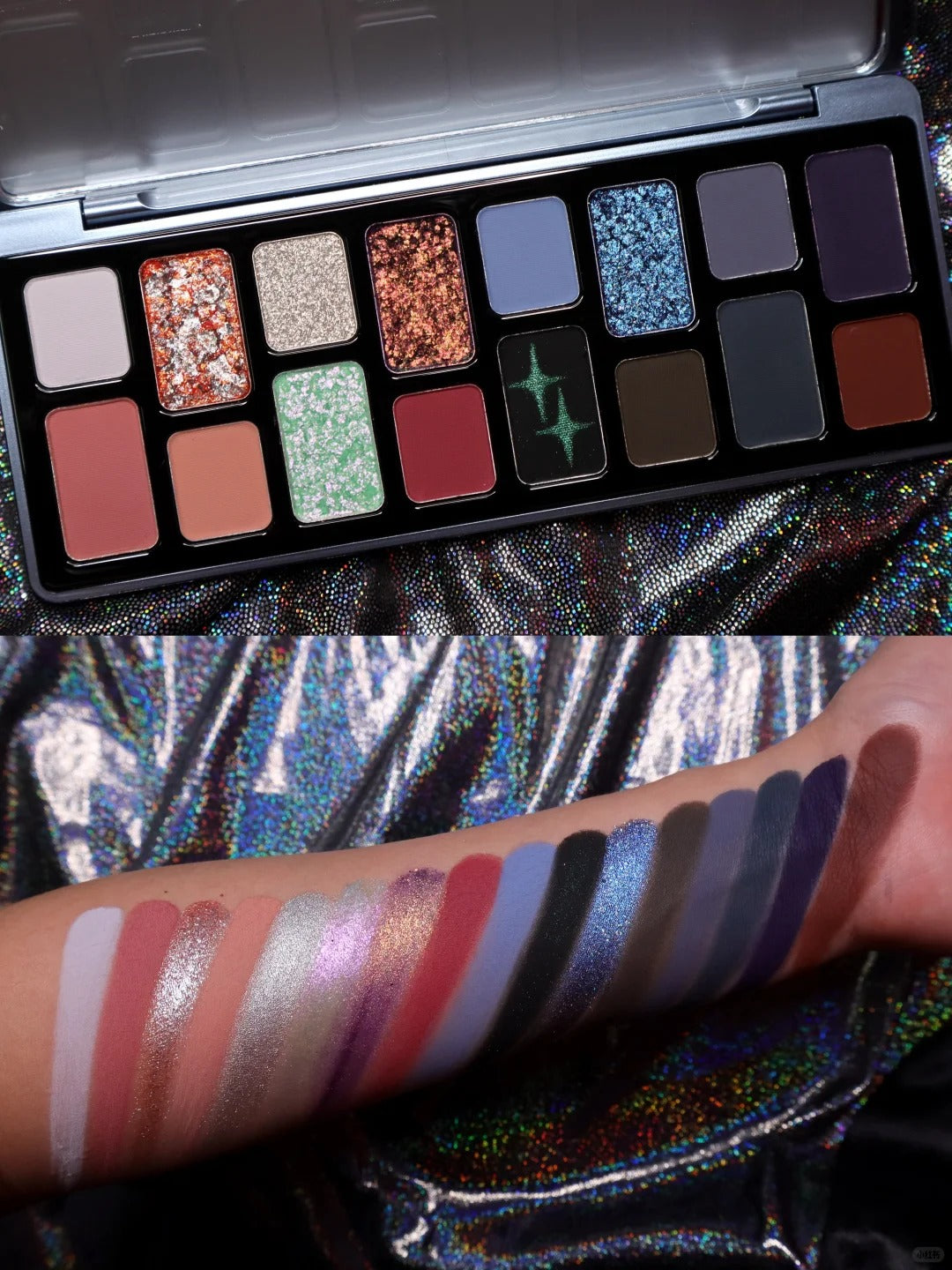 QianYan X Freya86 Breaking Cocoon #Star Core Eyeshadow Palette T5101