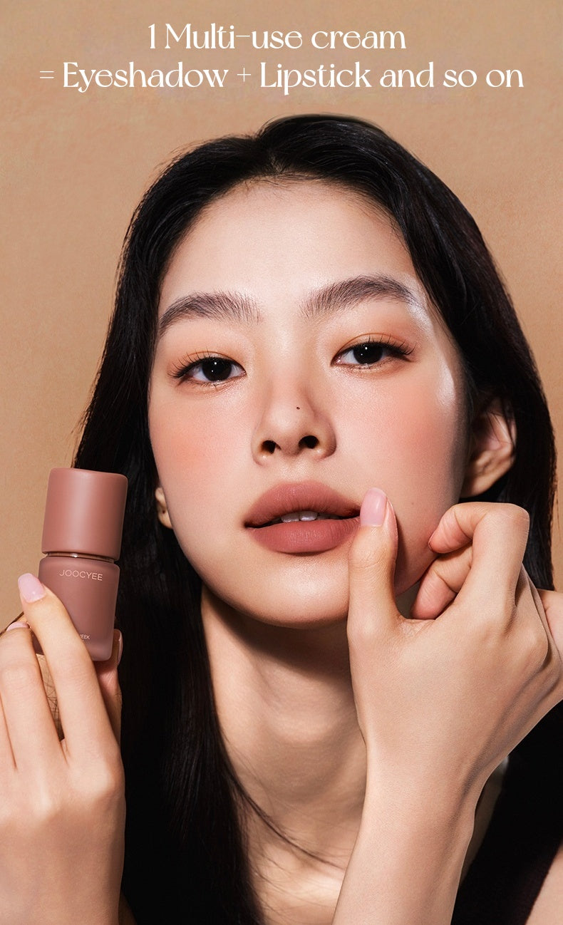 JOOCYEE Fall In Brown Collection Lipstick & Makeup Cream & Eyeshadow T5229