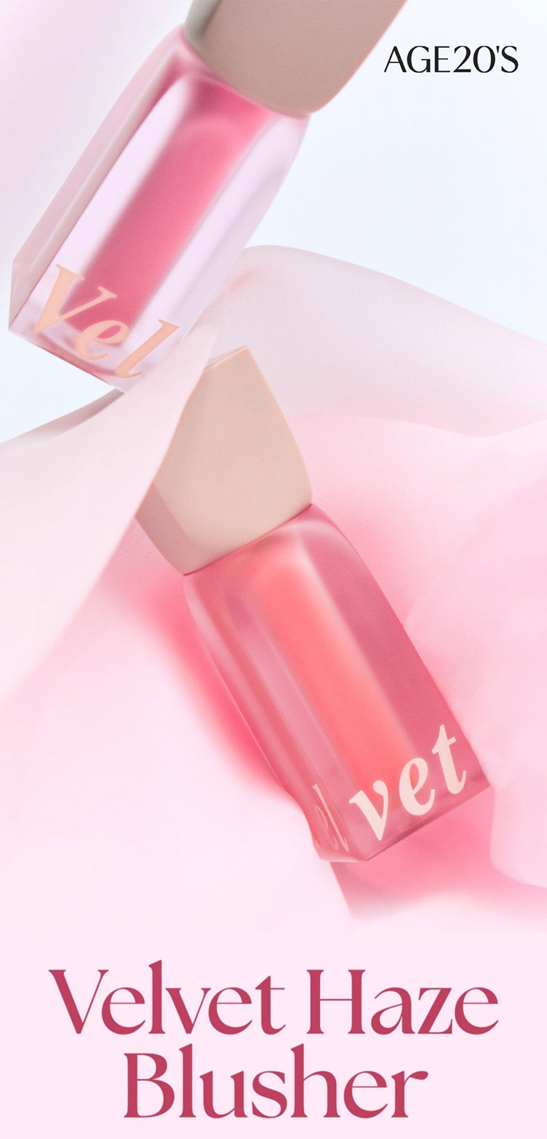 AGE 20's Long-wear Velvet Haze Liquid Blusher T4880