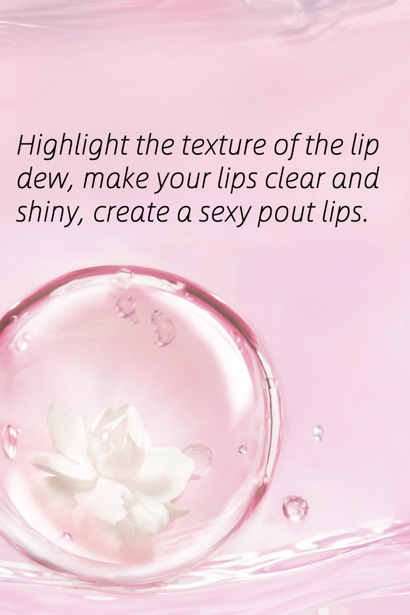 PINK BEAR Mini Bulb Long-Wear Moist Mirror Lip Gloss T4314