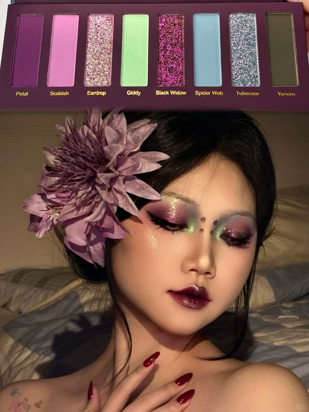 Narimi Night Spider 8-Color Chameleon Eyeshadow Palette (7.0