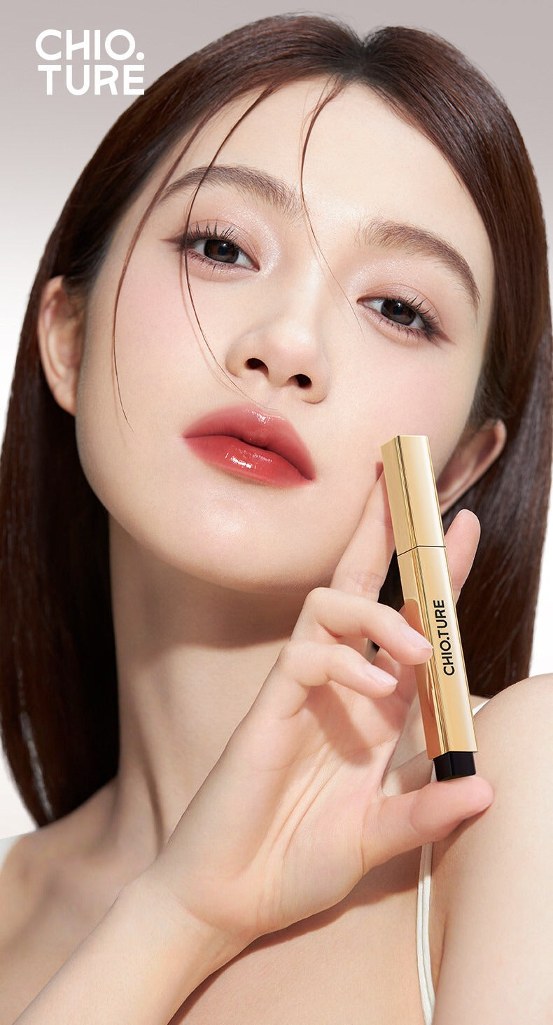 CHIOTURE Golden Tube Moist Glossy Lipstick T5469