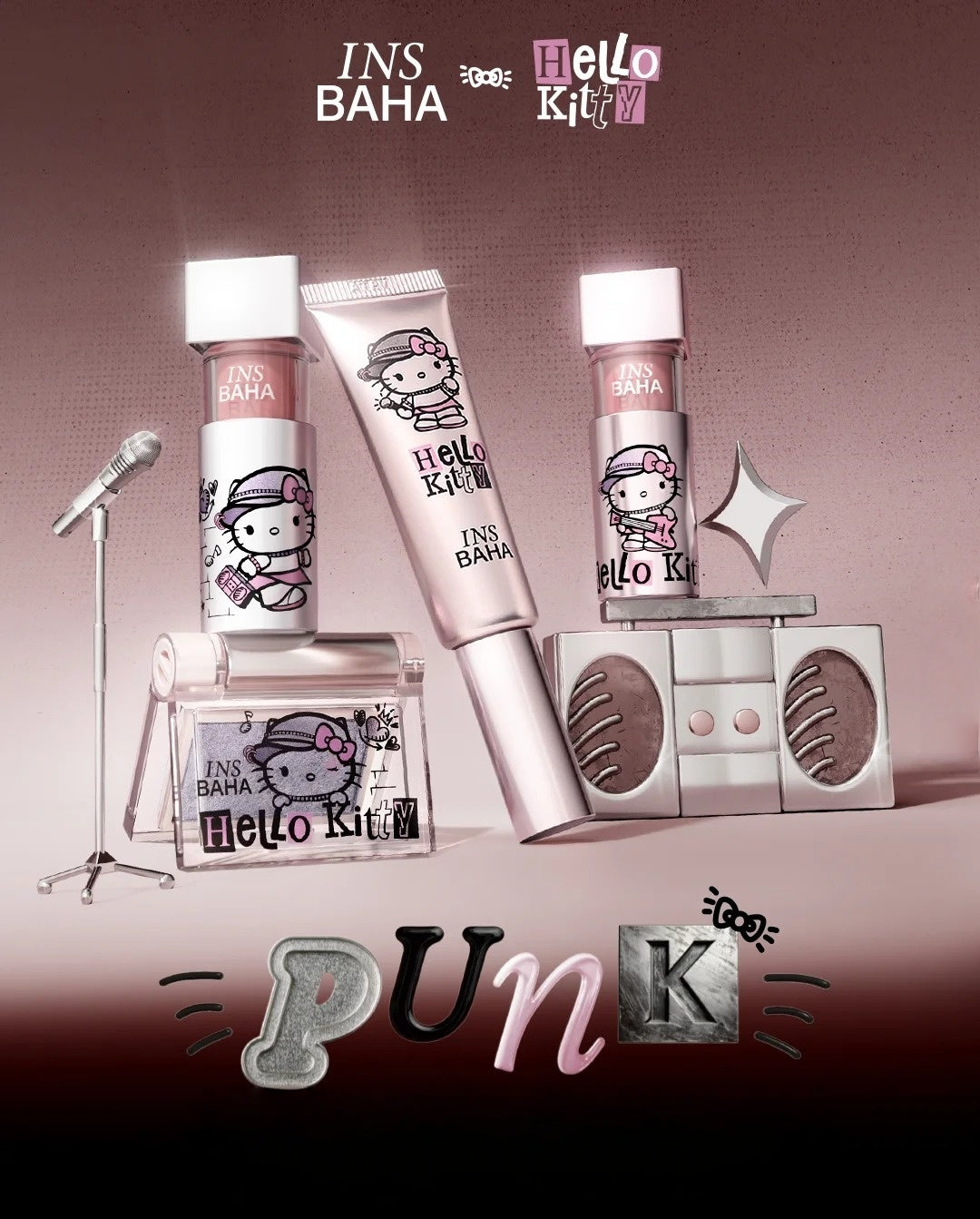 INSBAHA X Hello Kitty Moist Punk Liquid Blusher T4591