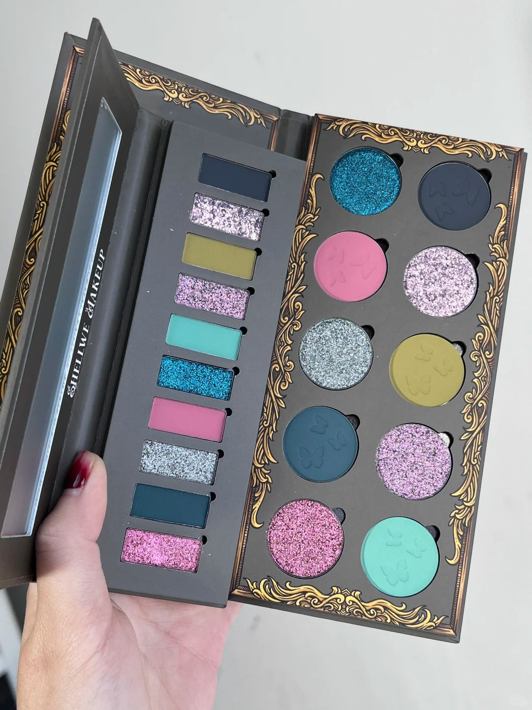 SHELLWE MAKEUP FARASHA Butterfly Fairy Chameleon Eyeshadow Palette T4206