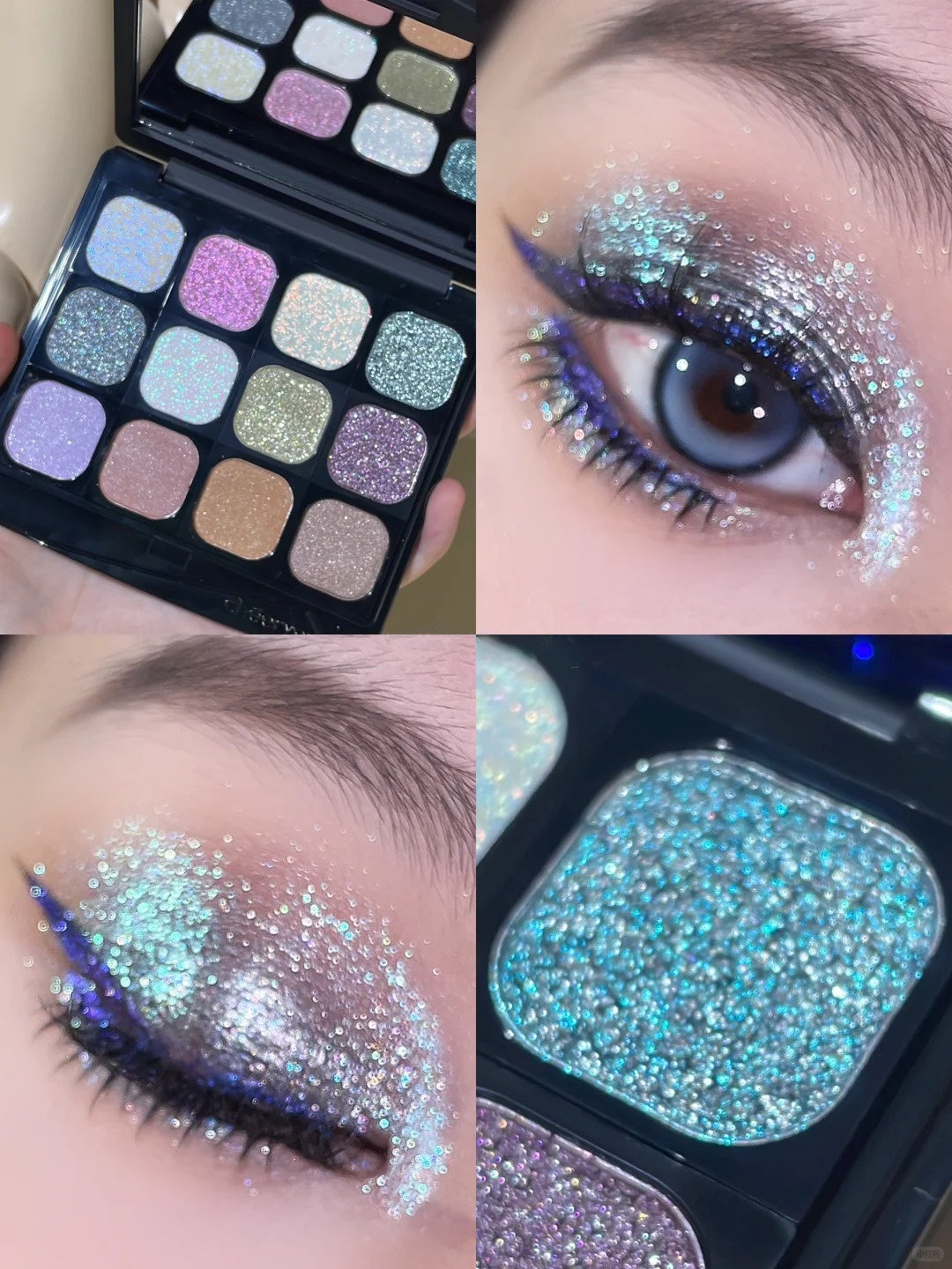 QianYan Art Tour Eyeshadow & Highlighter & Contour DIY Makeup Palette T4121