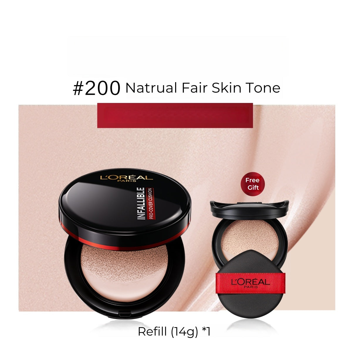 L'Oréal Long-wear Concealer Oil-contro Air Cushion Foundation T4972