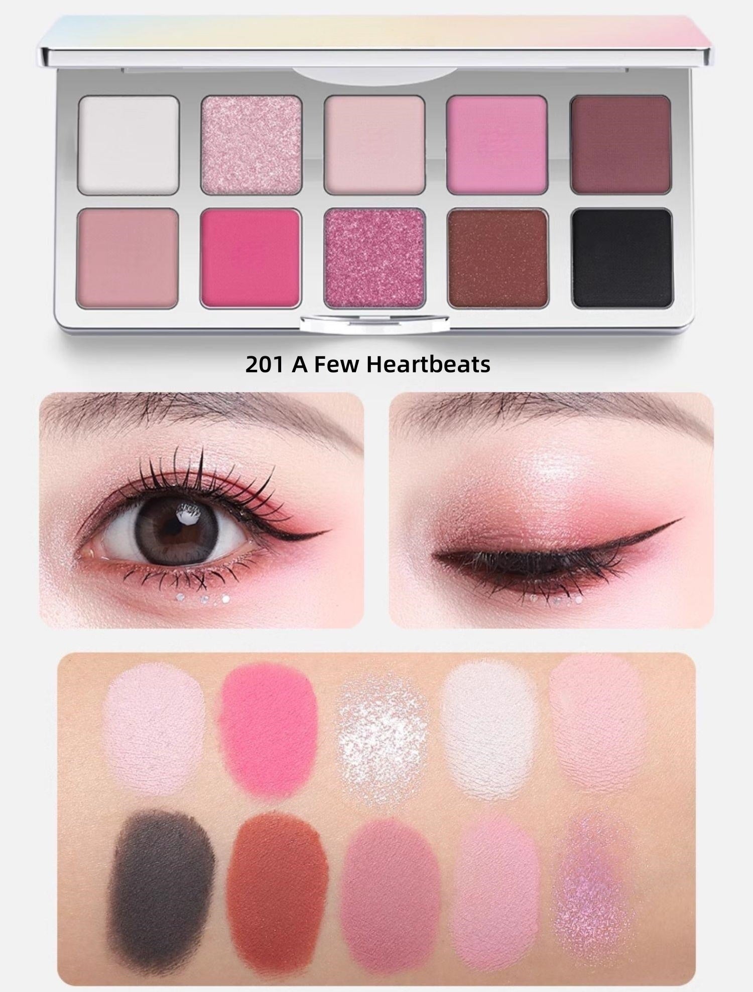 SheDella Colorful Dream 10-Color Eyeshadow Palette T4434