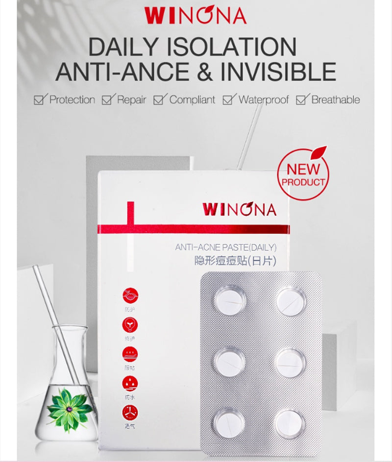 WINONA Acne Spot Treatment Invisible Anti-Acne Paste 18 PCS T3479