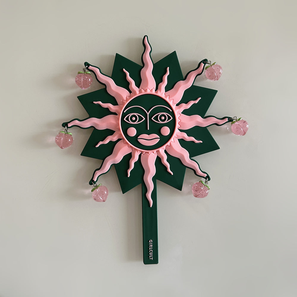 Girlcult Cool & Cute Makeup Hand Holding Mirror T4078