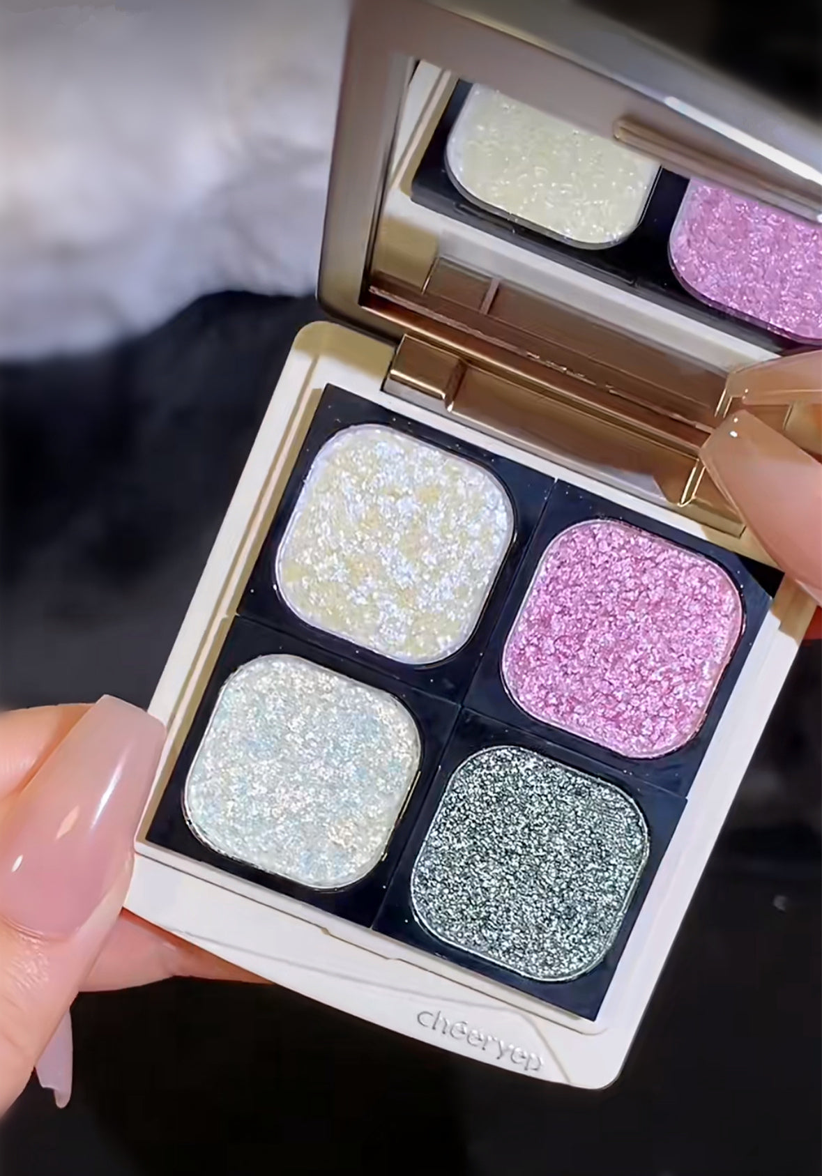 QianYan Art Tour Eyeshadow & Highlighter & Contour DIY Makeup Palette T4121