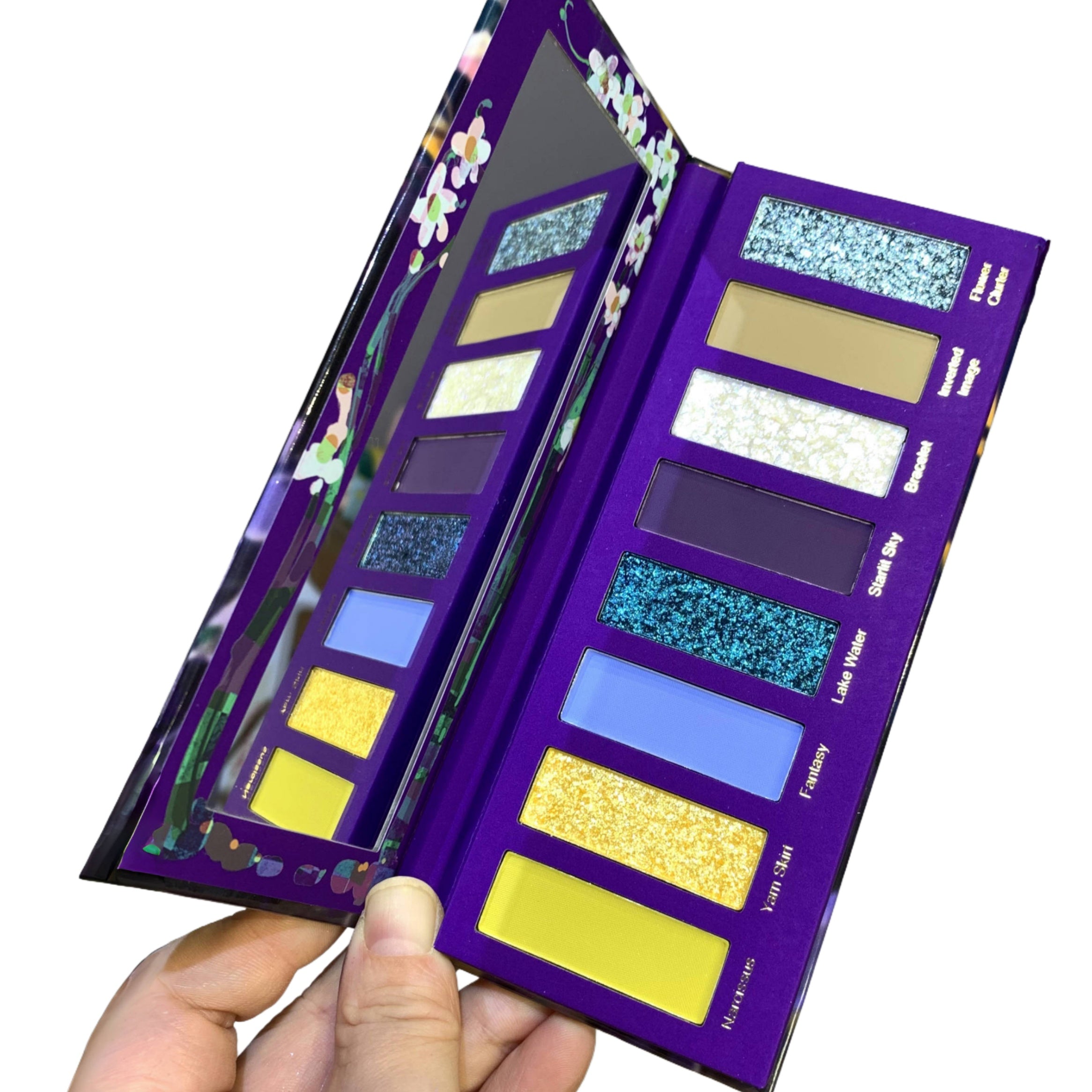 Narimi Midnight Narcissus 8-Color Chameleon Eyeshadow Palette (9.0