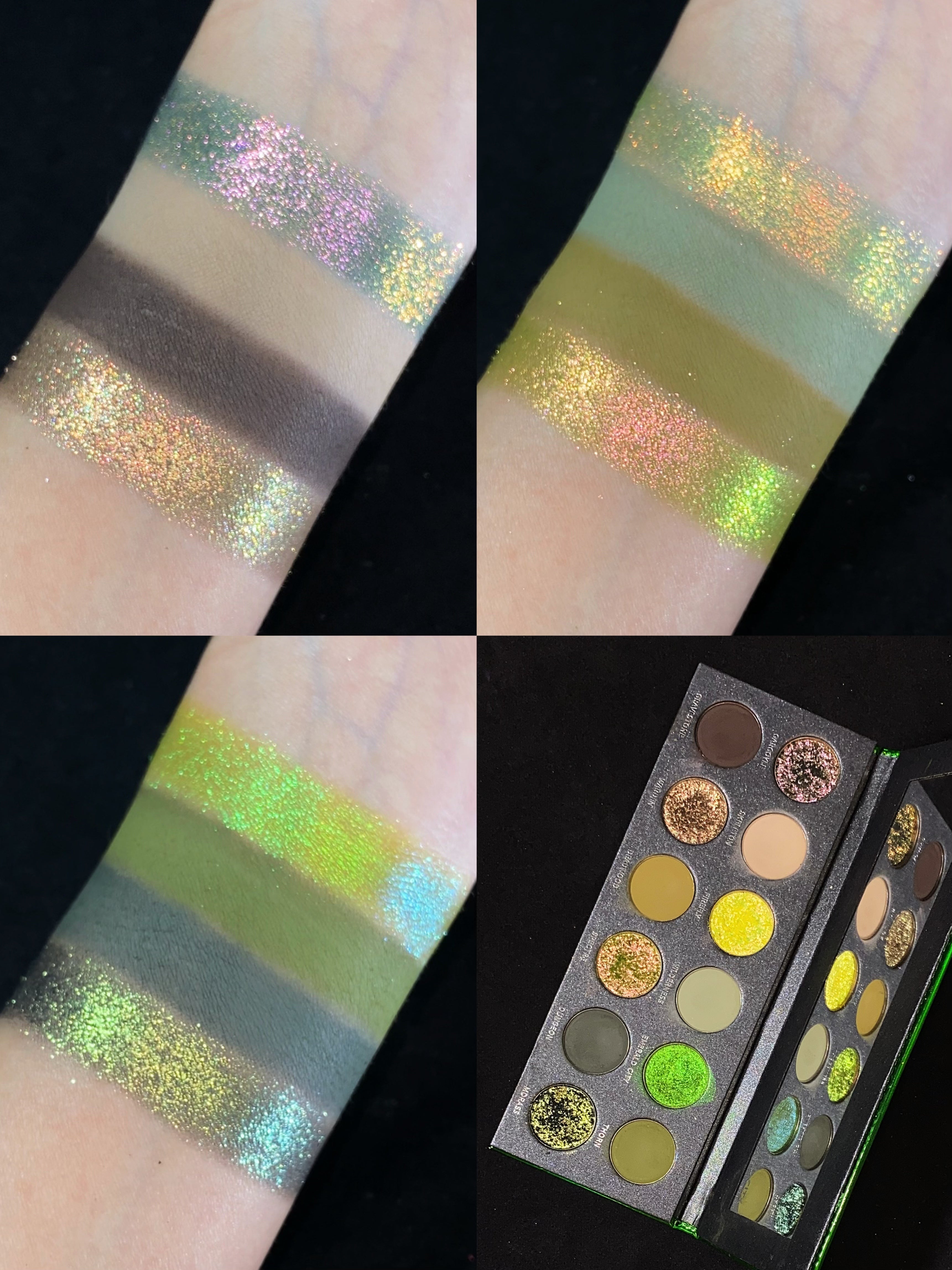KRYPTEIN COSMETICS Emerald City Chameleon Eyeshadow Palette T5153