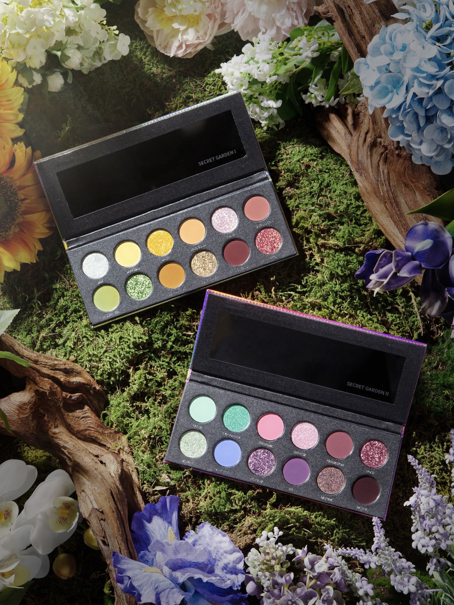 KRYPTEIN COSMETICS 12-Color Chameleon Eyeshadow Palette Secret Garden II (Pink) T4445