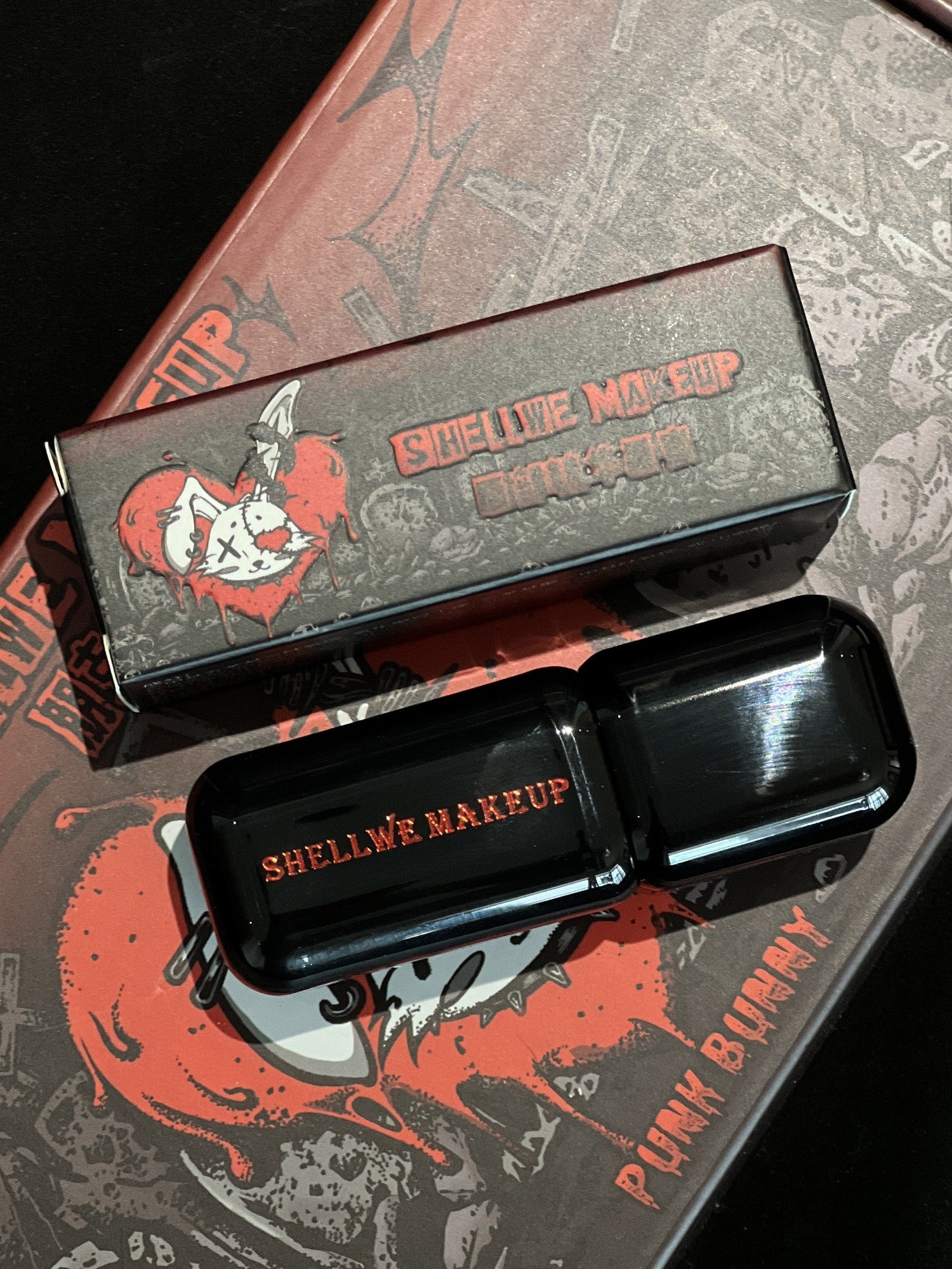 SHELLWE MAKEUP X freya86 PUNK BUNNY Mirror Lip Gloss T4938