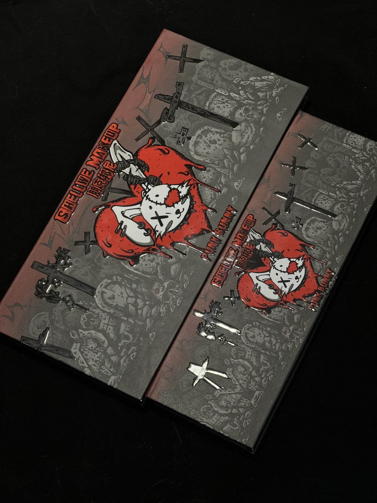 SHELLWE MAKEUP X freya86 PUNK BUNNY Collection Gothic Smoky Makeup Set T4939