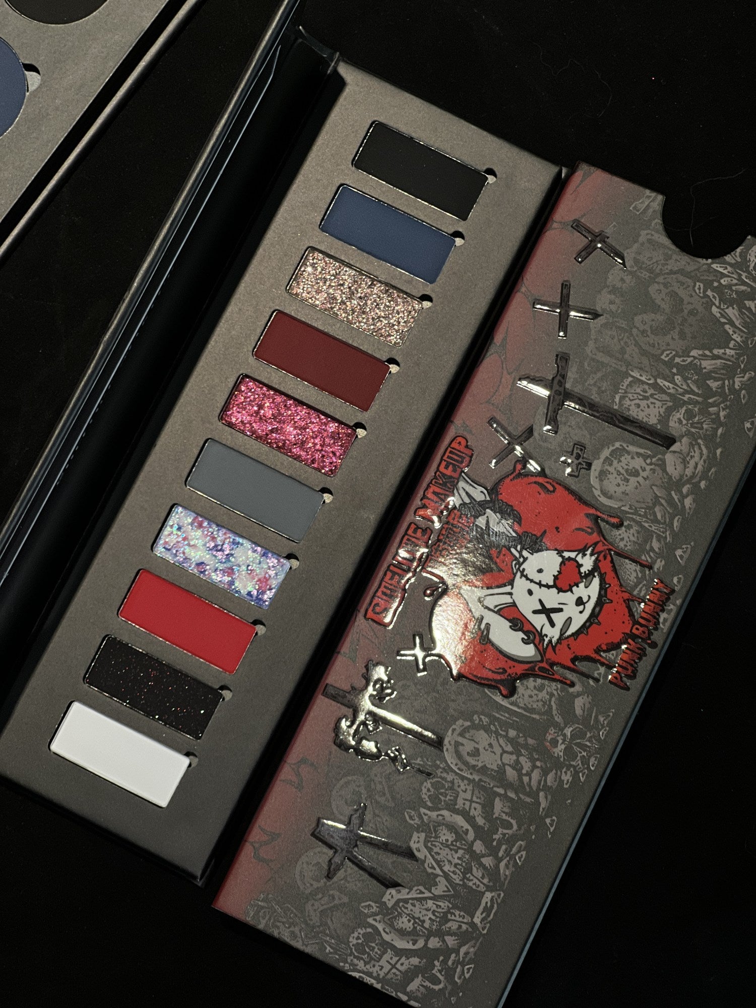 SHELLWE MAKEUP X freya86 PUNK BUNNY Collection Gothic Smoky Makeup Set T4939