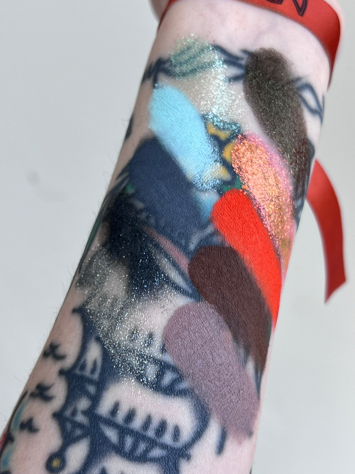 SHELLWE MAKEUP X Ghoul Nocturnal Flame Collection Eyeshadow Palette & Lip Gloss T5403