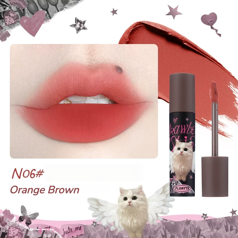 FLORTTE Matte Velvet Milk Cake Lip Glaze T5878