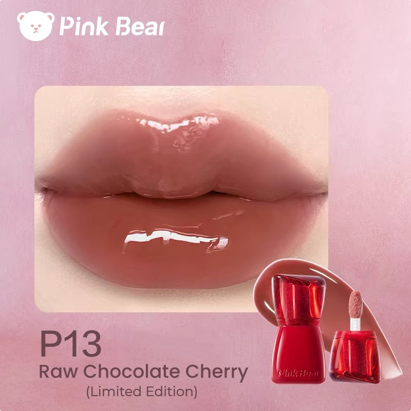 PINK BEAR Cherry Moment Collection Moist Essence Glossy Lip Gloss T5530