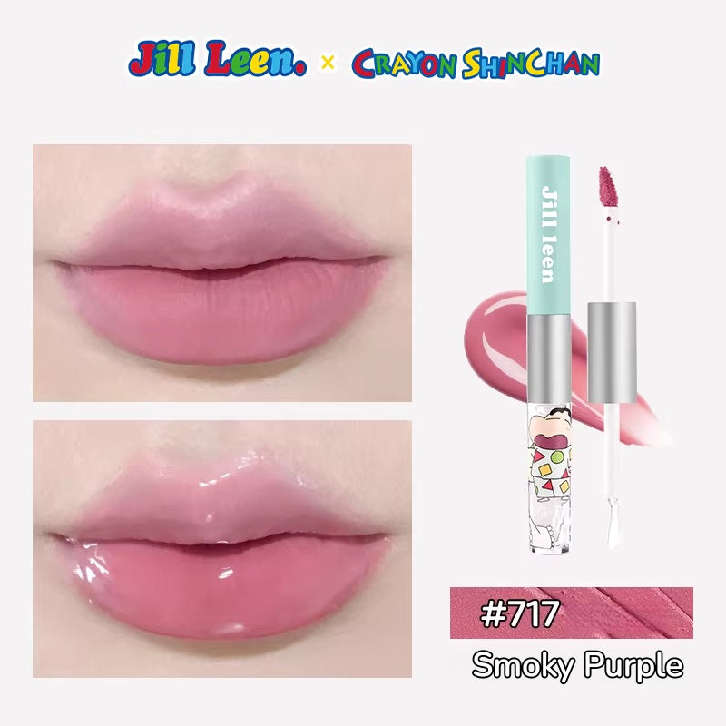 JILL LEEN X Crayon Shin-chan Collection Matte & Glossy Double-head Lip Glaze T5607