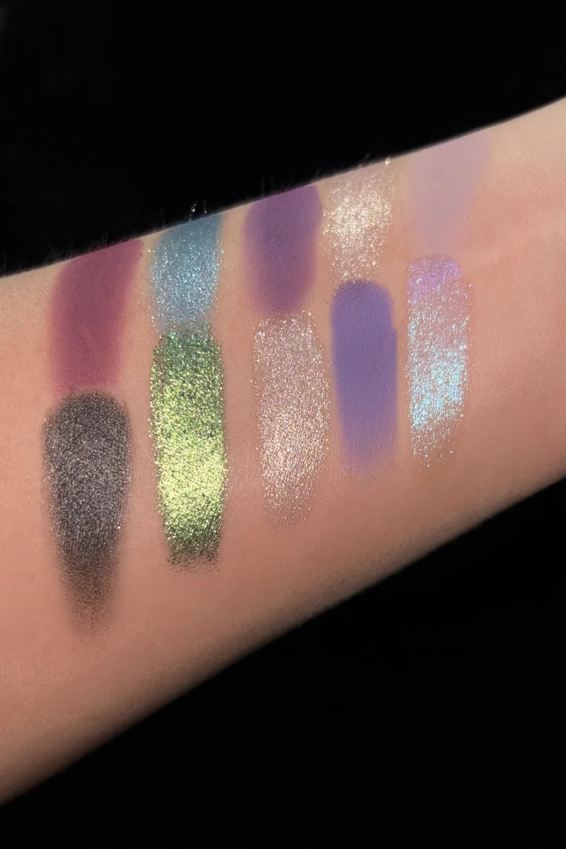SHELLWE MAKEUP Mist Witch 10 Colors Chameleon Eyeshadow Palette T3935