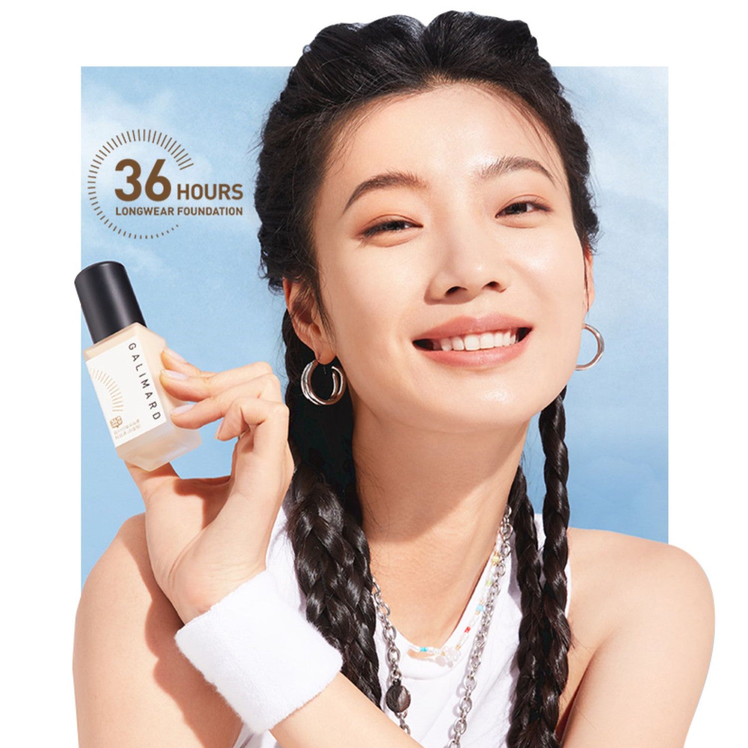 GALIMARD Astaxanthin Antioxidant Oil Control Concealer Liquid Foundation (3.0) T3519