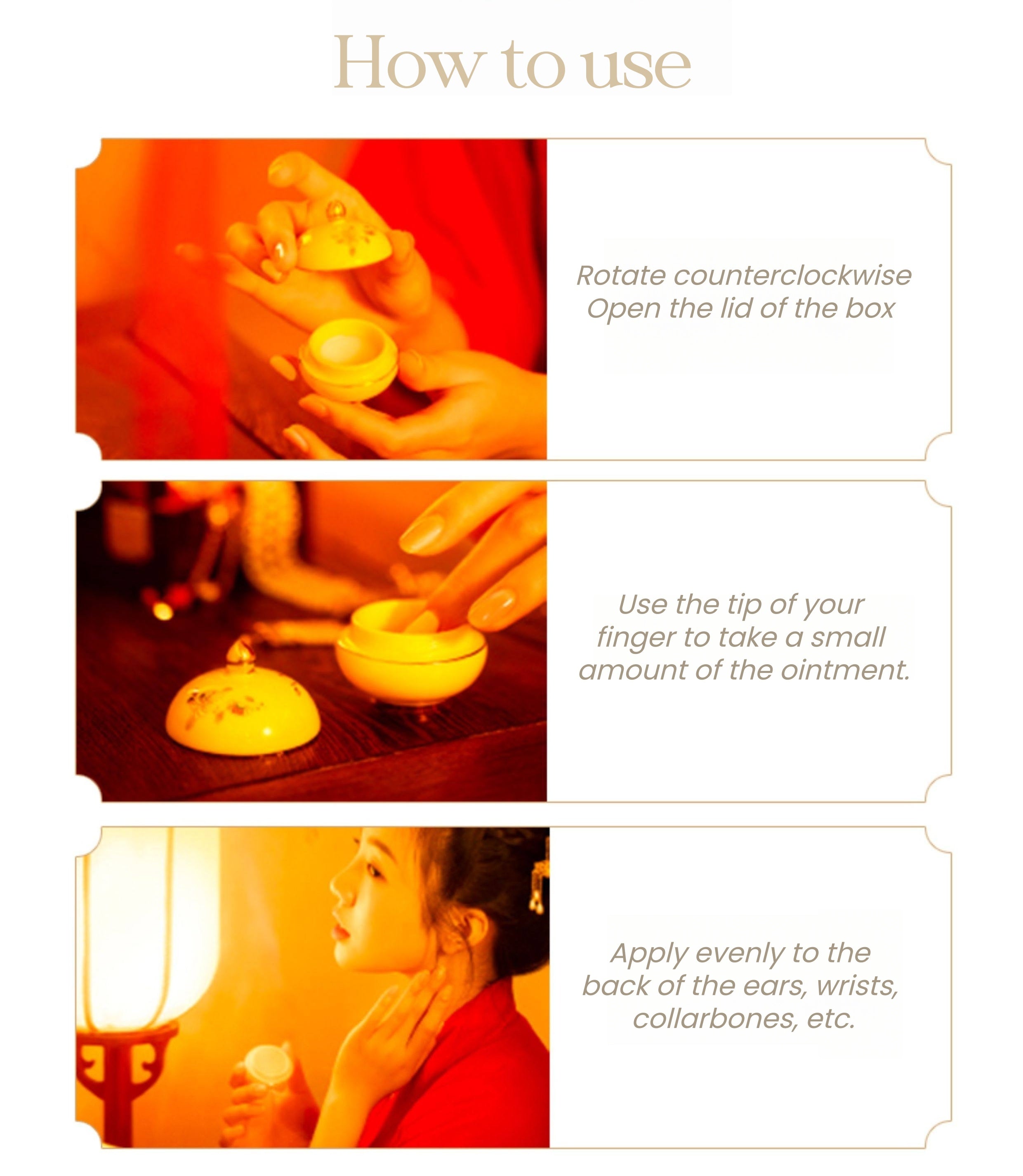 PALACE MUSEUM Flower God Collection Solid Perfume Balm T5499