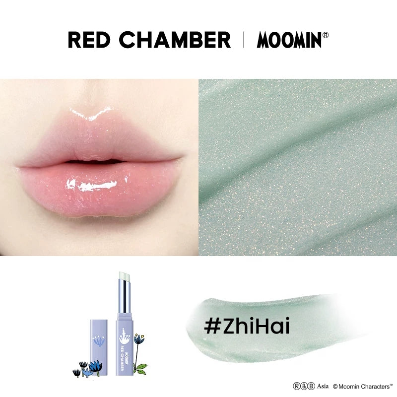 RED CHAMBER X Moomin Multi-use Makeup Cream & Highlighter & Lipstick T5757