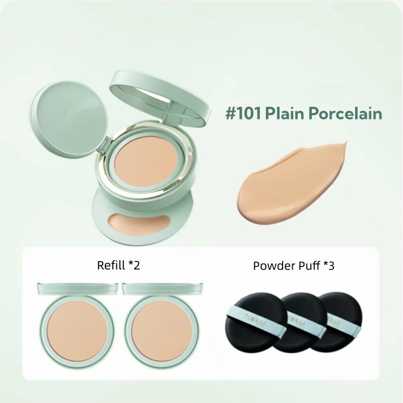 TIMAGE Round Tube Long-wear Air Cushion Foundation T6063