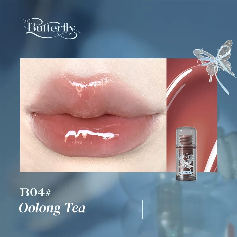FLORTTE Twin Butterfly Collection Glossy Lip Gloss T5885
