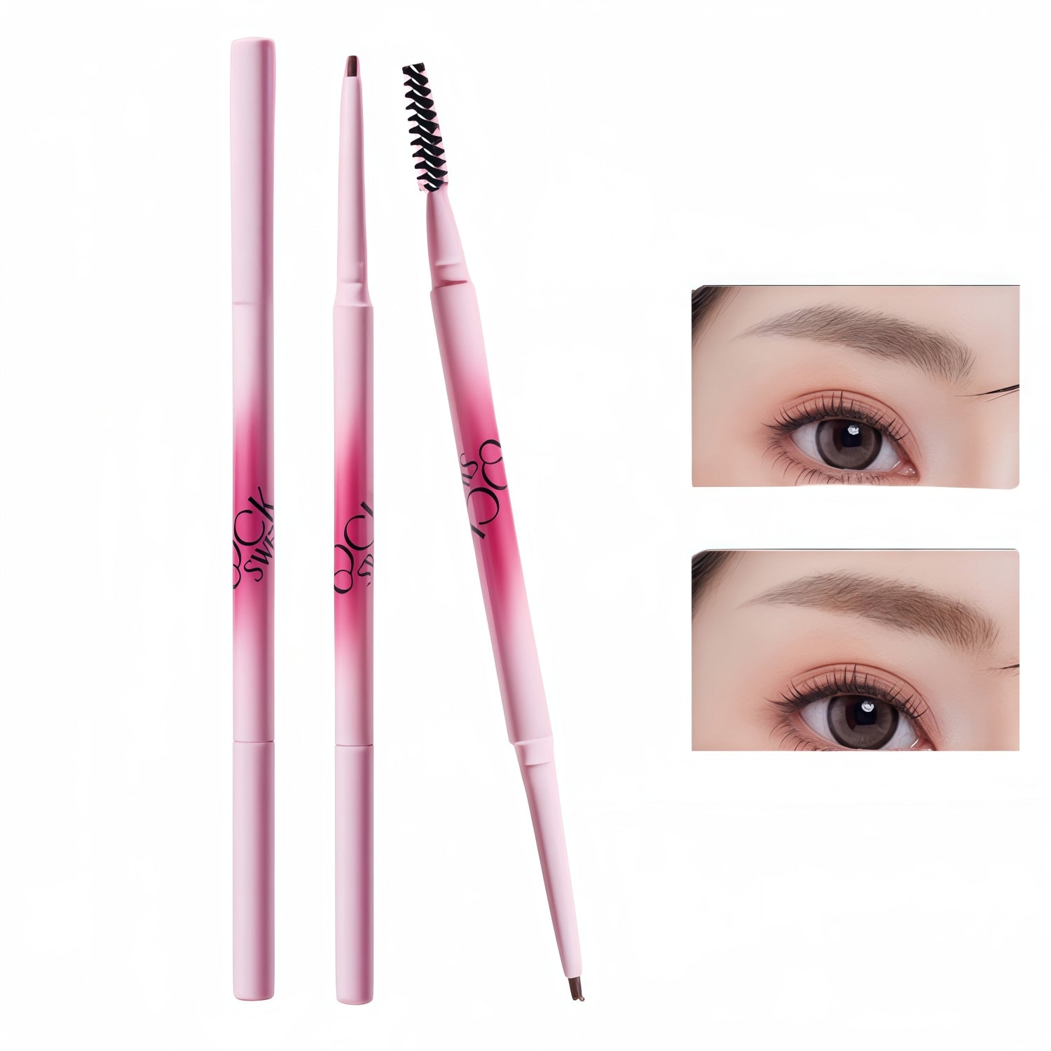 ROCK SWEET Waterproof Smooth Double-head Eyebrow Pen T5547