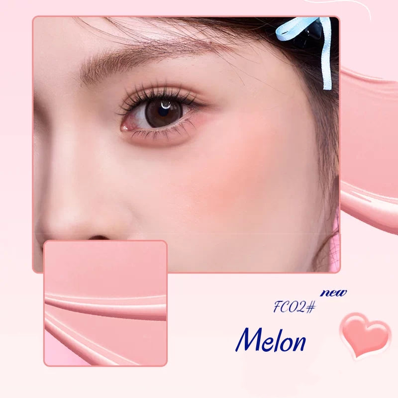 CANDY MUSE Skin Fit Moist Long-wear Blush Cream T5808