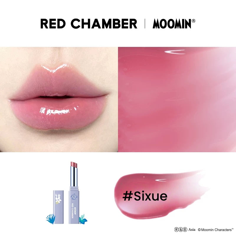 RED CHAMBER X Moomin Multi-use Makeup Cream & Highlighter & Lipstick T5757