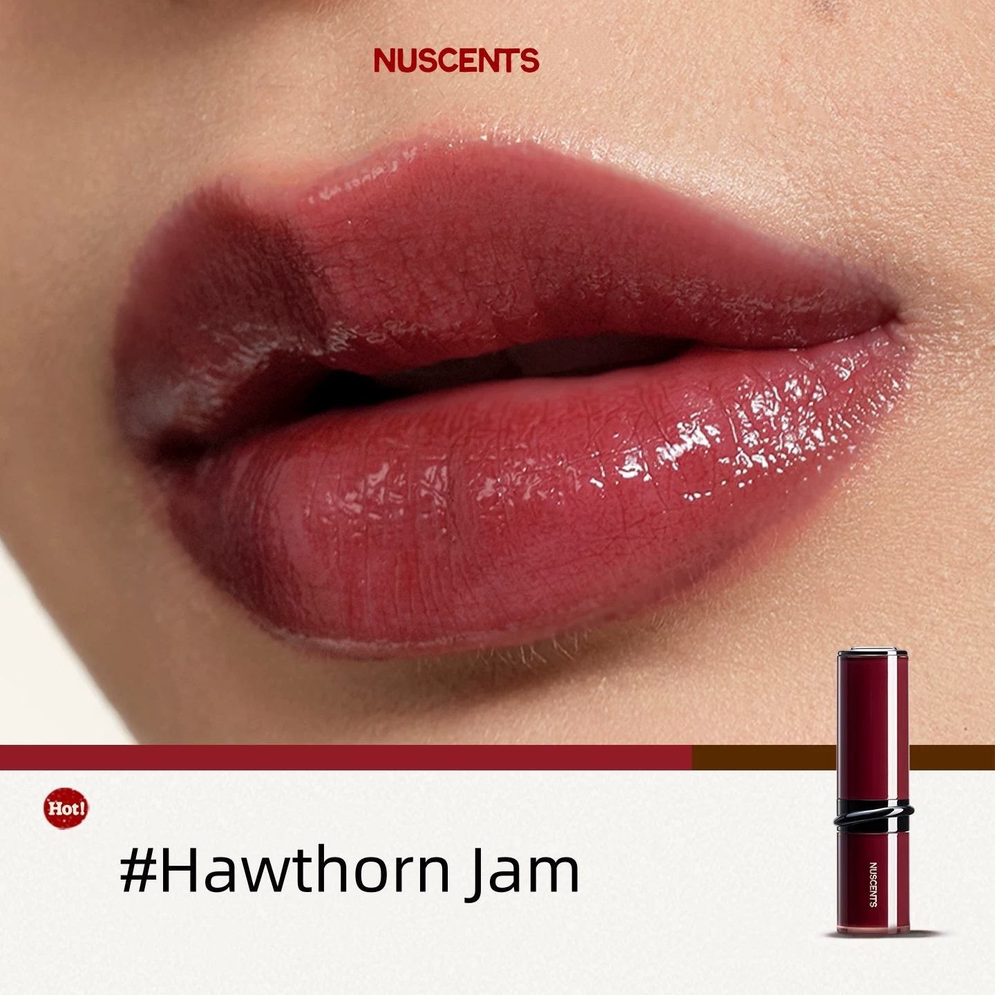 NUSCENTS Glossy & Matte Moist Essence Lipstick T5747