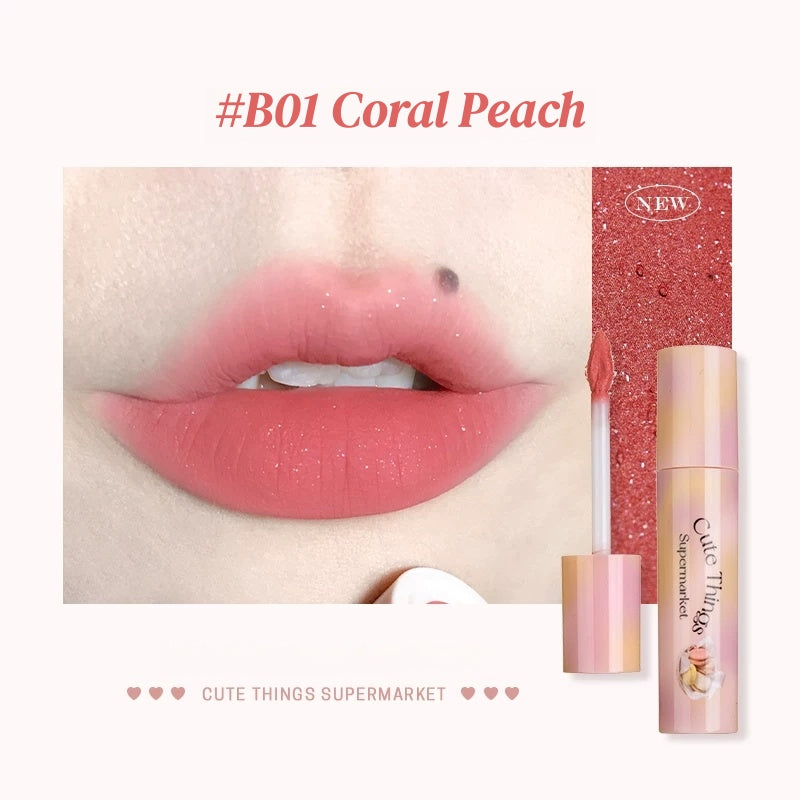 FLORTTE Matte Velvet Milk Cake Lip Glaze T5878